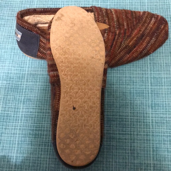 Toms Sweater Knit Fleece-Lined Shoes - Women’s 8 - Picture 4 of 5